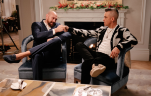 Robbie Williams and Tyson Fury praise Christmas parties in new song ‘Bad Sharon’